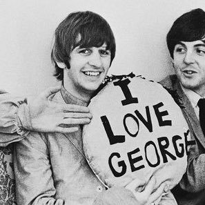 ⭑☀︎︎ — ringo + george fan • #peaceandlove 🤍