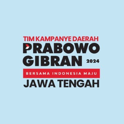 Akun resmi TKD Jawa Tengah Bergerak bersama Prabowo @prabowo - @gibran_tweet #BersamaIndonesiaMaju