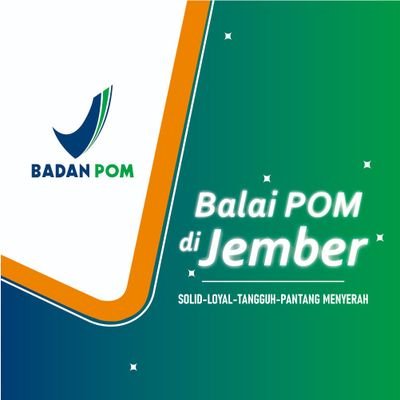 Akun resmi Unit Pelaksana Teknis BPOM di Jember.

☎️ (0331) 5105533
💬 08777-1-500-533 (WhatsApp Text Only)
📩 bpom_jember@pom.go.id

https://t.co/WlGafU8vUy