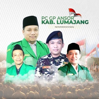 Akun Resmi PC GP Ansor Kabupaten Lumajang Jawa Timur
XII-14
Dikelola Tim Cyber
#SpiritSahabatAnsorLumajang