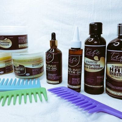 we formulate safe and effective hair care products for kids,men&women. 

our products are made from 💯 natural products that will promote a healthy& fuller hair