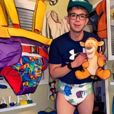 bouncy_alex's profile picture. 🇨🇦ABDL🏳️‍🌈🍼 Autistic, special needs little, diapers 24/7 🧷. Specialized products creator. Supporting Autism and neurodiversity. 🫶