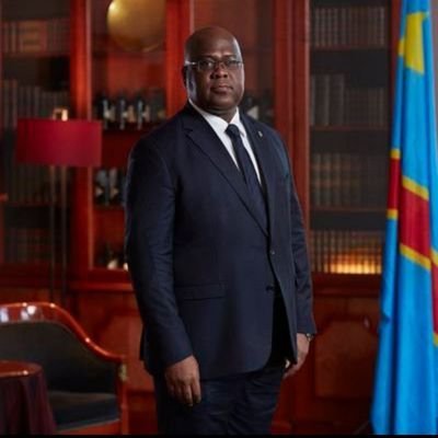 compte officiel du Président de la République démocratique du Congo depuis 2019, réélu président de la RDC en 2023.
