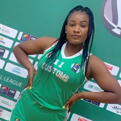 professional basketball player🏀 playing  for elephant girls of Nigeria(fbn)…6ft2💪🏼 tech girl…..