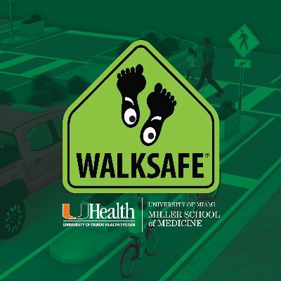 Making walking part of daily life by improving pedestrian safety and physical activity for kids. Part of the @KiDZNC at @umiamimedicine.