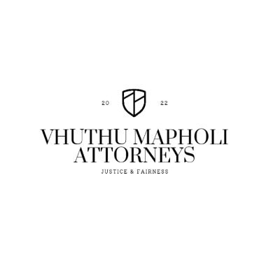 VhuthuMapholi's profile picture. Law firm specialising in Gen. Litigation, Family law, Will & Estates, Crim. law & Personal Injury claims - info@vhuthumapholiattorneys.co.za - 010 055 7271