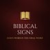 BiblicalSigns.com (@BiblicalSigns) Twitter profile photo