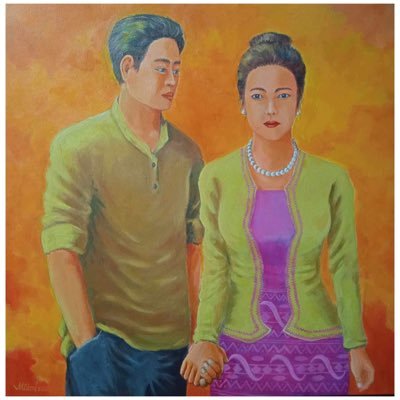 Conceptual Art , Lacquer Paintings , Lacquerwares , Acrylic on Canvas , Traditional Decorative , Handicrafts .. Yangon , Myanmar (Burma)