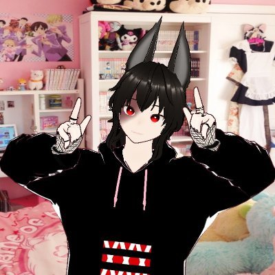 I am Fluffy! A baby VTuber over on twitch!
My Hashtags r #fluffyfuart #fluffyfuyuDTIYS
Streams are sadly irregular bcause of work and my ADHD T^T