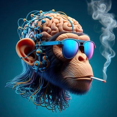 Ape Link good. Make brain talk. Elon say so on Twitter. You buy now. Ape strong together. No need words. Only think. Neuralink Ape best. STEALTH LAUNCH ON $SOL