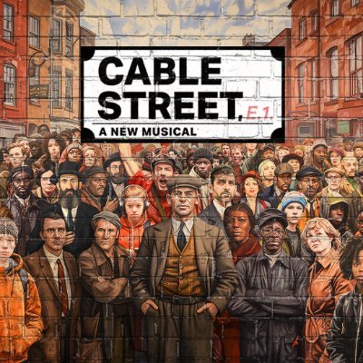 10 to 4 Productions' brand new British musical CABLE STREET is @swkplay, 16 Feb-16 Mar 2024.

Written by Tim Gilvin and Alex Kanefsky, directed by Adam Lenson