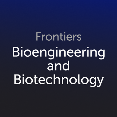 Research and updates from all @FrontiersIn journals in the field of bioengineering and biotechnology. #openaccess