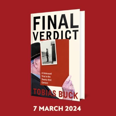 Managing Editor, Financial Times, Author of FINAL VERDICT, a book about Holocaust justice in the 21st century, released on 7 March 2024