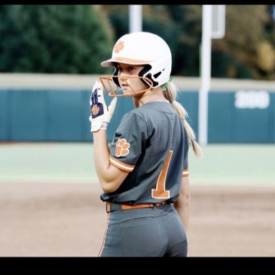 Clemson Softball #1 //South Forsyth softball #17//2023 Graduate