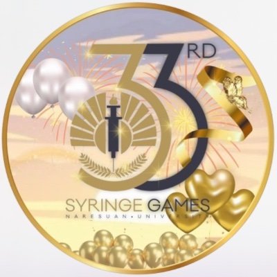 ⭐️ #SRG2024 co with @smst.officialpage
🏆 Official account for 33rd Syringe games
📆 5-7 JAN 2024 at Naresuan University 
🕯️ Theme : Olympia Forthear 🏛️