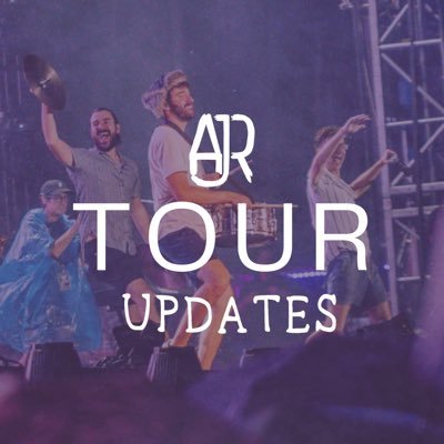 unofficial fan-run tour updates for @ajrbrothers 🌊🌟