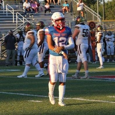 #12 | 5'11 | 185lbs | '25 | QB | OLB | LS | Park View High School |