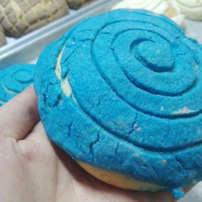 La_Concha_Azul's profile picture. La cubierta de las conchas estan echas de pura manteca con harina y azúcar... y en la mayoría el color es solo colorante y sin sabor