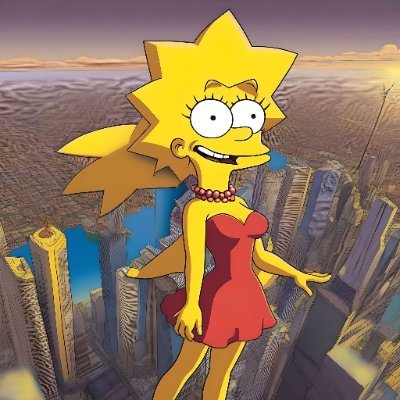 Giantess Lisa Simpson