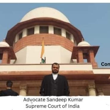 SandeepLegal's profile picture. Civil, Criminal and Corporate Lawyer at
Supreme Court of india & Delhi High Court
@ 8860177929