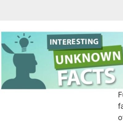Uniquefacts123's profile picture. Unique facts information