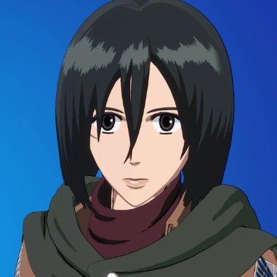 Tweeting about if mikasa was in the fortnite (not) epic games item shop