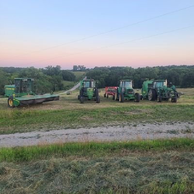 hay and grain farmer