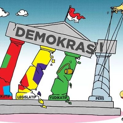 HEGEMONI OLIGARKI MEMBUAT AMBRUKNYA SUPREMASI HUKUM DAN DEMOKRASI, JANGAN BERHARAP KEADILAN DAN KESEJAHTERAAN AKAN HADIR DI NEGARA INI