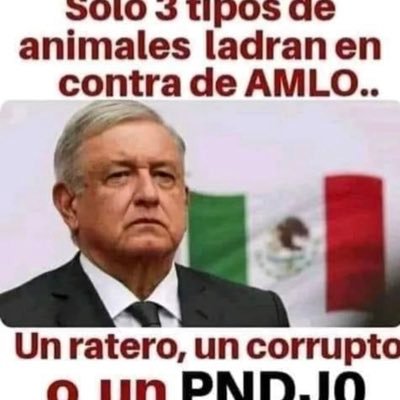 ¡Al 1000% con AMLO y en contra de los que le hacen daño a Mexico, por el bien de todos, primero los pobres!