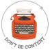 Don't Be Content (@DontBeContent) Twitter profile photo