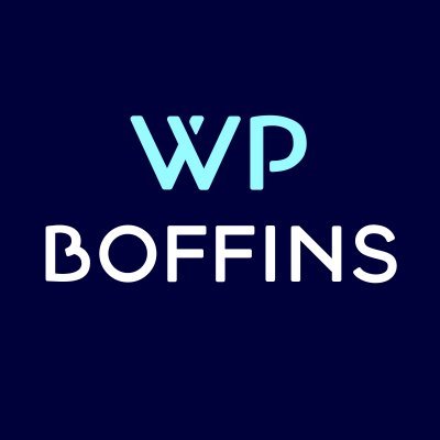 WP Boffins - WordPress for Noob to Ninjas is a blog and tutorial network founded by @mizpress - founder of @themerally @technocrews