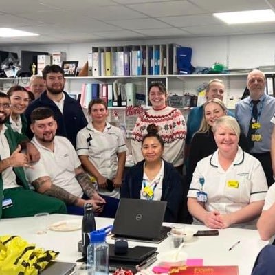 Integrated Therapy Team A&E and Frailty Therapists at Blackpool Teaching Hospital (BTH) 💚💙 for A&E, Frailty Assessment Unit, SDEC, AMU, & Short Stay Unit