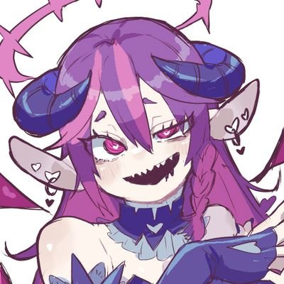 OPEN DM(eng/esp)she/her| 23 |Stupid caption writer~ I get horny, then I exist~💜
Just exist to drain your life~🖤 🚫NONE of the art here is mine~💜