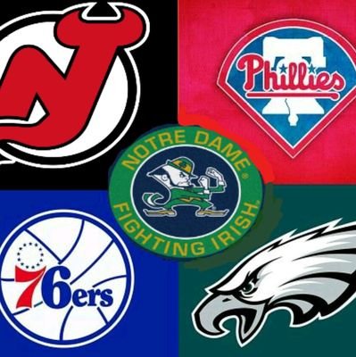 Another new account smh.. New Jersey Devils, Philadelphia Eagles, Philadelphia 76ers, Philadelphia Phillies, ND Fighting Irish