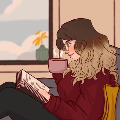 Probably reading, drinking coffee, binding books or a combination of those | Dramione Bookbinder | Hufflepuff
