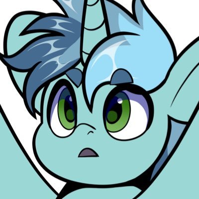 Just a blue lil pone