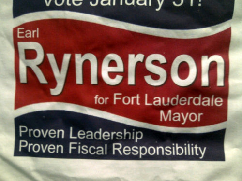This is an account from the Rynerson for mayor campaign. A grassroot campaign speared to control to our bloated budget. *volunteer*
