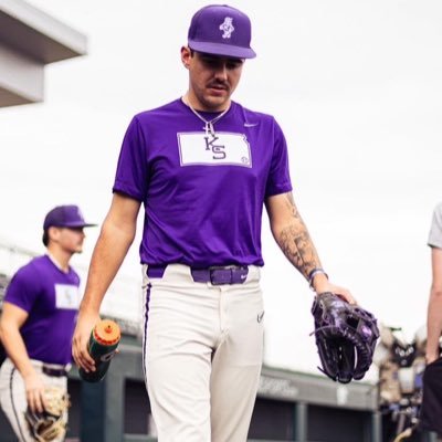 Blake Dean, K-State Baseball - RHP,    6”1,  Top FB 95mph