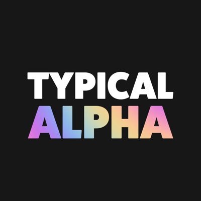 TypicAlpha's profile picture. 