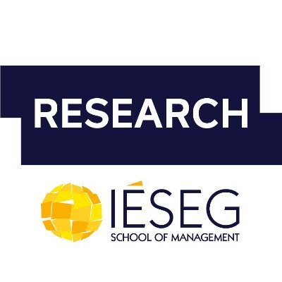 🇫🇷/🇬🇧 @IESEG #research Twitter account
Tweet with #IESEGresearch #CSR #Sustainability #IA #BigData #Ethics #Finance #Marketing #Management #Entrepreneurship