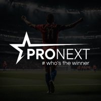 PronextApp ⚽(@PronextApp) 's Twitter Profile Photo