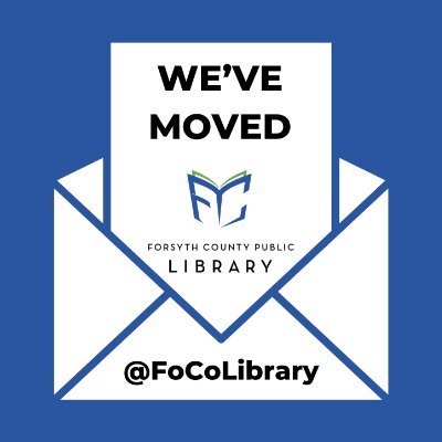 We've moved! Please join us at FoCoLibrary for tweets from Forsyth County Public Library in Cumming, Georgia.