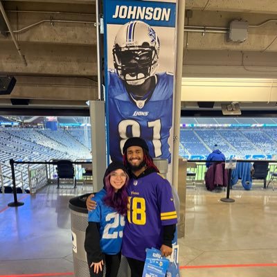 In love with God, my girlfriend and the Minnesota Vikings 🤍🥺