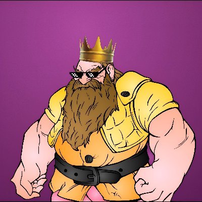 King Of King Max 🗡️👑 | Unleash the power of blockchain art with our exclusive collection of legendary warriors