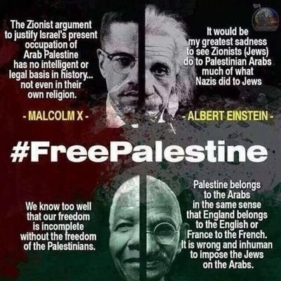 Free Palestine from US-UK government backed colonial occupation.