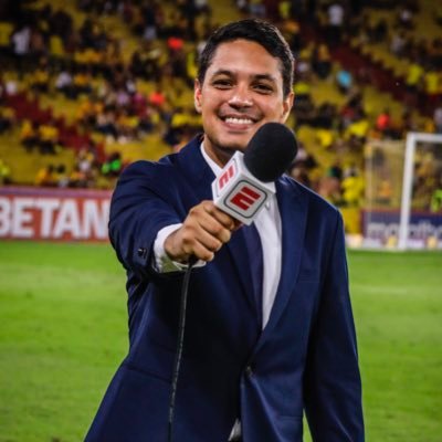 ESPN | GOLTV | PEGSA - Panelista de #EquipoF Ecuador 📺 | Comento #LibertadoresxFacebookWatch 🏆 | Relato Eliga Pro Ecuador 🎮 IG: @luisandrerojas