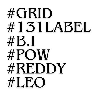 For #GRID & #131LABEL 
📍GRID #POW #파우 & #131A 📌
FAMILY❤️🔥🔥🔥 📌Creating Culture Everyday ❤️
