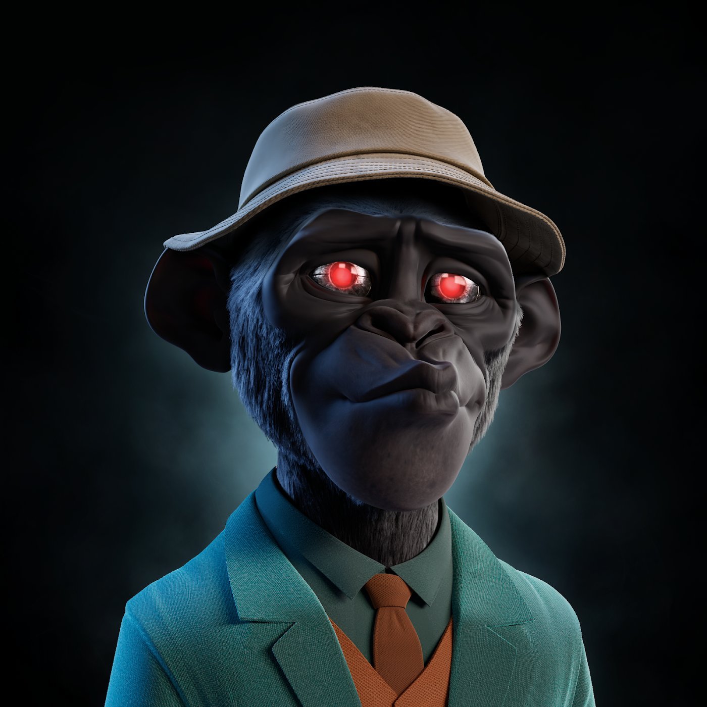 servicerob48788's profile picture. This NFT collection is a representation of a futuristic world character from different multiverses and fantasies in the visual aesthetics