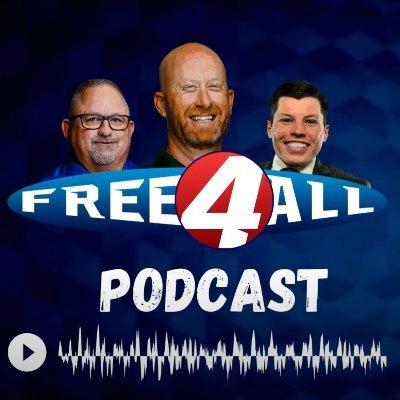 Official page of the FREE4ALL Podcast!
M.J. Baird, Grant Freeman and Chad Johnson talking all things sports.