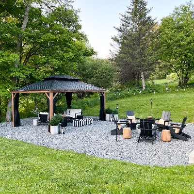 As a backyard designer, I specialize in sharing stunning pictures, videos and more exciting content about gazebos! #Gazebos